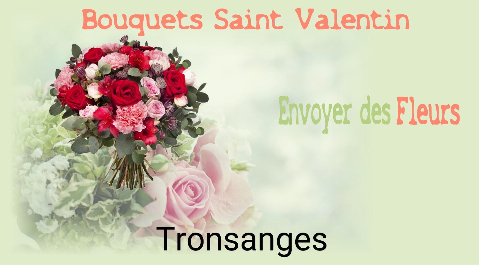 Roses de Saint-Valentin livrées à Tronsanges